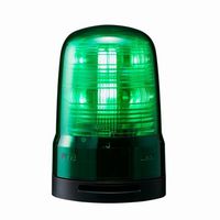 PATLITE SF08-M2KTB-G 小型LED回転灯 緑 AC100240V ブザー付き (SF08-M2KTB-G)画像