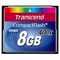 Transcend 8GB CF CARD (400X UDMA6 TYPE I ) TS8GCF400 (TS8GCF400)画像