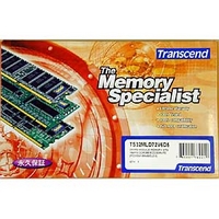 Transcend DDR SDRAM DIMM 184pin/PC2100-256MB-ECC (DDR266-256F-C)画像