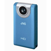 VICTOR HDメモリーカメラ PICSIO ブルー GC-FM2-A (GC-FM2-A)画像
