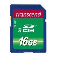 Transcend SDHCカード CLASS4 16GB TS16GSDHC4 (TS16GSDHC4)画像