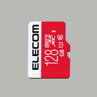 ELECOM microSDXCカード/UHS-I/U1/Class10/NINTENDO SWITCH検証済/128G (GM-MFMS128G)画像