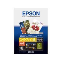 EPSON スーパーファイン紙 (A4/100枚) KA4100SFR (KA4100SFR)画像