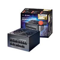 玄人志向 80PLUS GOLD認証フルプラグインATX電源750W 3年保証KRPW-GA750W/90+ (4988755-057561)画像