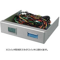 OWLTECH OWL-BRA9013 3.5インチベイ用 ジャンパ設定スイッチ 温度計付き (OWL-BRA9013)画像