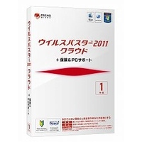 ウイルスバスター2011 クラウド + 保険&PCサポート 1年版