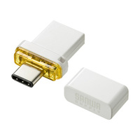 サンワサプライ USB Type-C メモリ 16GB UFD-3TC16GW (UFD-3TC16GW)画像