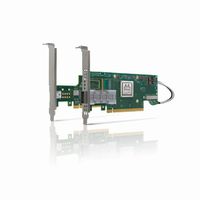 Mellanox ConnectX-6 VPI adapter card kit, HDR IB (200Gb/s) and 200GbE, single-port QSFP56, Socket Direct 2x PCIe3.0 x16, tall brackets (MCX654105A-HCAT)画像