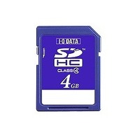 I.O DATA SDHCメモリーカード 4GB スピードクラス:Class4 SDH-F4G (SDH-F4G)画像
