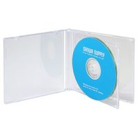 サンワサプライ DVD・CDケース(クリア) (FCD-22CN)画像