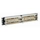 PANDUIT 19インチ用110ベース付パネル(200対、2U) (P110B100R2)画像