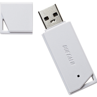 BUFFALO USB2.0用 どっちもUSBメモリー 8GB ホワイト (RUF2-K8GR-WH)画像