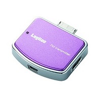 Logitec 充電機能搭載 WALKMAN専用FMトランスミッター(ピンク) (LAT-FMWS01PN)画像