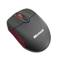 Microsoft Mobile Optical Mouse Black (M68-00001)画像