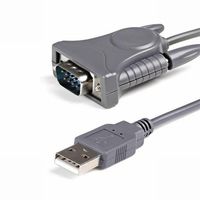 StarTech USB 2.0-RS232Cシリアル変換ケーブル オス/オス ICUSB232DB25 (ICUSB232DB25)画像