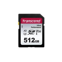 Transcend SDカード 512GB 340S UHS-I U3 A2 Ultra Performance (TS512GSDC340S)画像