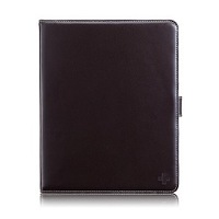 Simplism Flip Leather Case for iPad Chocolate Black TR-LCFLIPAD-CB (TR-LCFLIPAD-CB)画像