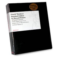 ORACLE Oracle Database Standard Edition for MS Win (5 Named User Plus) (Oracle9i Database Release 2 (9.2.0)) Distribution Package v12 (B13485)画像