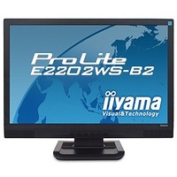 IIYAMA 22インチワイド液晶ディスプレイProLite E2202WS-B2(ブラック) (PLE2202WS-B2)画像