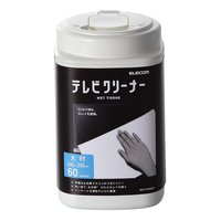 ELECOM AVD-TVWC60 薄型TV用ウェットクリーニングティッシュ 60枚入り (AVD-TVWC60)画像
