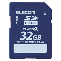 ELECOM データ復旧サービス付き SDHCメモリカード/Class4/32GB (MF-FSDH32GC4R)画像