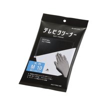 ELECOM AVD-TVWC10M 薄型TV用ウェットクリーニングティッシュ M 10枚入り (AVD-TVWC10M)画像