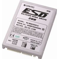 CONTEC シリコンディスクドライブ2.5インチタイプ 2GB PC-ESD2000-A (PC-ESD2000-A)画像