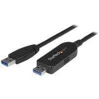 StarTech USB 3.0 データリンクケーブル Mac/ Windows対応USBデータ転送ケーブル USB 3.1 Gen 1(5 Gbps)対応 (USB3LINK)画像