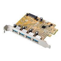 I.O DATA USB3.0対応 PCI Express用インターフェースボード US3-4PEX (US3-4PEX)画像