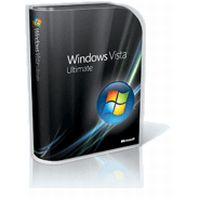 Microsoft Windows Vista Ultimate SP1付 日本語版 DVDパッケージ (66R-02137)画像