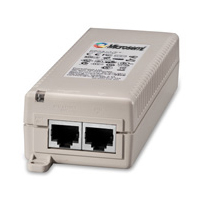 Microsemi ARUBA推奨 PoEインジェクタ 15.4W 1ポート (PD-3501G/AC-JP)画像