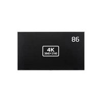 NEC 86型パブリック液晶ディスプレイ/3840×2160/DisplayPort、HDMI、RS-232C、ステレオミニジャック/ブラック/スピーカ (LCD-M861)画像