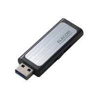 ELECOM USB3.0/2.0 セキュリティ機能付 USBメモリ/4GB/ブラック (MF-BSU304GBK)画像