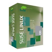 Novell SUSE Linux Enterprise Server 8 for Itanium + Annual Upgrade Protection Strong 2-CPU Encryption (128+ bit) Multilingual (00662644453088)画像