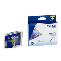 EPSON ICLC21 インクカートリッジ ライトシアン (ICLC21)画像
