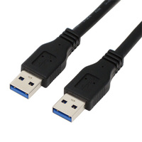 ainex USB3.0ケーブル A – A 1.5m U30AA-MM15 (U30AA-MM15)画像