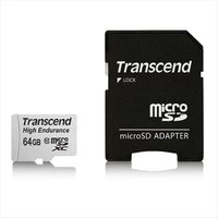 Transcend 64GB microSDXC/SDHCカード ドライブレコーダー向け TS64GUSDXC10V (TS64GUSDXC10V)画像