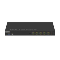 NETGEAR ProAV向けUltra90 PoE++対応(1440W) 1Gポート×26 SFPスロット×4 フルマネージスイッチ (GSM4230UP-100AJS)画像
