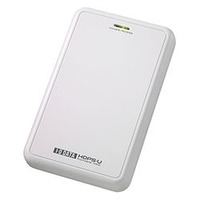 I.O DATA USB 2.0/1.1対応ポータブルハードディスク 250GB(ホワイト) (HDPS-U250)画像