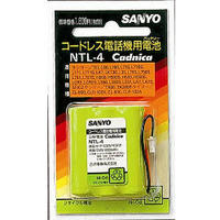 SANYO コードレス電話機用交換電池 NTL-4 (NTL-4)画像