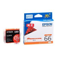 EPSON ICOR66 PX-7V用 インクカートリッジ (オレンジ) (ICOR66)画像