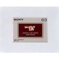 SONY DVM63HD ミニDVカセット (DVM63HD)画像
