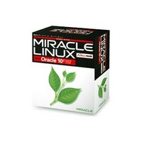 MIRACLE LINUX Miracle Linux with Oracle 10g Standard Edition (5 named user plus) (ML00589-01)画像