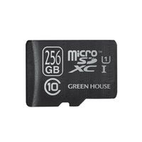GREENHOUSE GH-SDMRXCUB256G microSDXCカード UHS-I U1 クラス10 256GB (GH-SDMRXCUB256G)画像