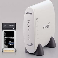 BUFFALO (MELCO) WLA-G54/P 無線LANカード セットモデル (WLA-G54/P)画像