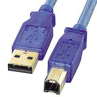 サンワサプライ KU20-3CBH USB2.0ケーブル (KU20-3CBH)画像