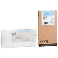 EPSON ICLC63 PX-H6000用 インクカートリッジ 200ml (ライトシアン) (ICLC63)画像