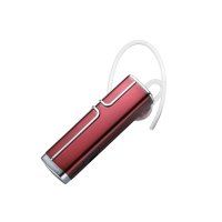 Logitec Bluetooth/携帯用ヘッドセット/バイブレーション機能付/HS06Vシリーズ/レッド (LBT-MPHS06VRD)画像