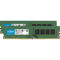 crucial 32GB Kit (16GBx2) DDR4 3200 MT/s (PC4-25600) CL22 DR x8 Unbuffered DIMM 288pin (CT2K16G4DFD832A)画像
