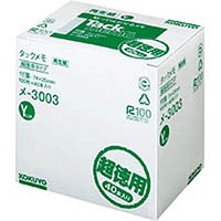 コクヨ メ-3003 タックメモ 超徳用・付箋タイプ 74x25mm 100枚x40本入 (3003)画像